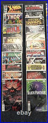 100 Premium Comic Book Lot-marvel DC Indy- Free Shipping! All Bagged And Boarded