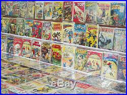 10c Cover Comic Collection Golden Age Early Silver Superman Batman Capt Marvel