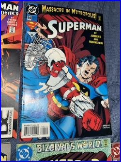 (11) Mixed Different Superman Comic Books