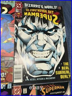 (11) Mixed Different Superman Comic Books