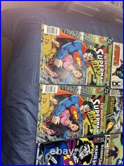 (11) Mixed Different Superman Comic Books