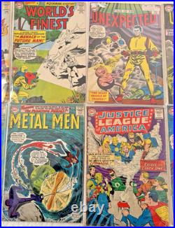 12¢ Silver Age DC Comic Lot Superman Batman JLA Aquaman 1960s Keys