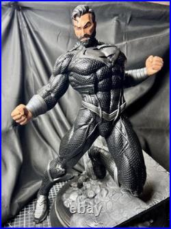 14 Scale DC Black Suit Superman Hand-Painted Collectable Figure