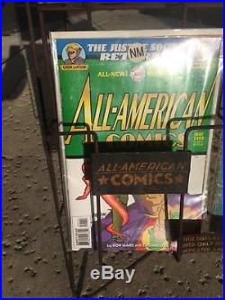 1939 DC Superhero Comic Book Rack Batman Flash Superman Adventure Action Fun 1939 DC Superhero Comic Book Rack Batman Flash Superman Adventure Action Fun