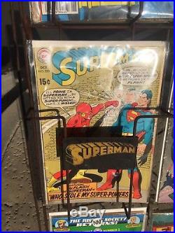 1939 DC Superhero Comic Book Rack Batman Flash Superman Adventure Action Fun 1939 DC Superhero Comic Book Rack Batman Flash Superman Adventure Action Fun
