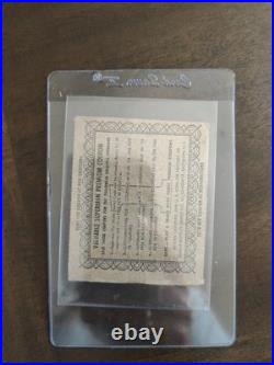1940 SUPERMAN Leader Novelty Premium Coupon R146 Rookie Card Vintage Superhero