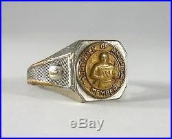 1940'Supermen Of America Member' Ring ULTRA-RARE Superman DC Premium Ring