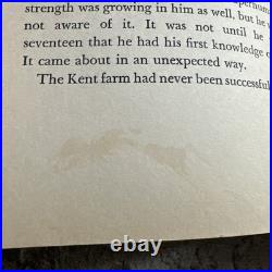 1942 FIRST EDITION THE ADVENTURES OF SUPERMAN BY GEORGE LOWTHER NO Dust Jacket