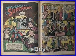 (1942) Superman #18 Classic Golden Age Wwii Cover