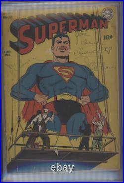 1943 DC SUPERMAN #21 CGC 2.5 Off-White Pages
