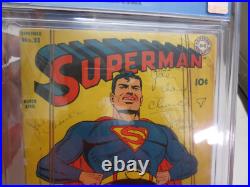 1943 DC SUPERMAN #21 CGC 2.5 Off-White Pages 1943 DC SUPERMAN #21 CGC 2.5 Off-White Pages