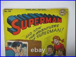 1946 DC Comics Superman #39