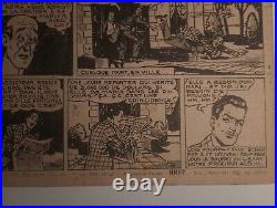 1946 Superman #25 Alternate Cover Art French Edition Vg Condition Very Scarce