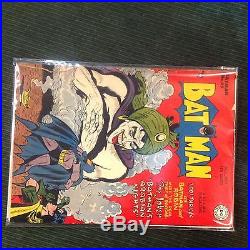 1948 BATMAN no. 49 THE JOKER comics DC publications UNRESTORED