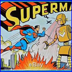 1954 Adco Superman Metal Lunchbox