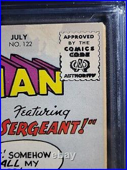 1958 SUPERMAN #122 The Super-Sergeant DC Comics CGC 6.5