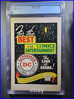 1958 SUPERMAN #122 The Super-Sergeant DC Comics CGC 6.5