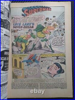 1958 Superman DC Comic Book #125 Superman's New Power