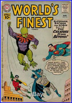 1959-1970 World's Finest Comics Lot #103, 104, 129 199+ Batman Superman Joker DC