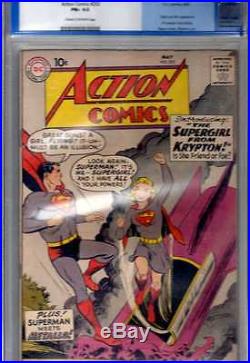 1959 Action Comics #252 CGC 6.5 FINE+ 1st Supergirl Classic Golden Age DC