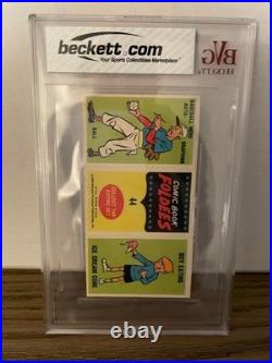 1966 DC Comics Comic Book Foldees SUPERMAN Holding Deadly Kryptonite BVG 4