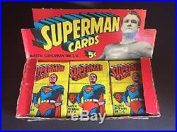 1966 Superman, Un-Opened Box of (24) Packs