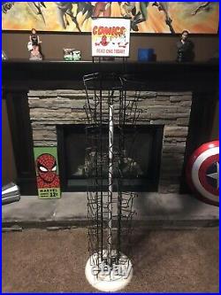 1970s 1980s Vintage COMIC BOOK SPINNER RACK Great Classy Display Piece