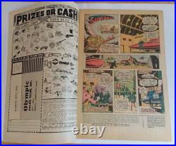 1972 D. C. Comics Action Comics Superman & Batman-Vivid Red & Yellow Colors NM