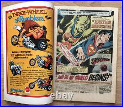 1972 World's Finest #212 Superman Martian Manhunter Nick Cardy Cover Art Nice