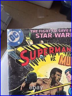 1978 DC Oversized Superman vs. Muhammad Ali Neal Adams C-56 Comic