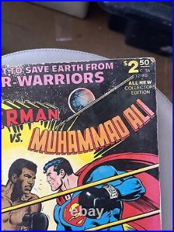 1978 DC Oversized Superman vs. Muhammad Ali Neal Adams C-56 Comic