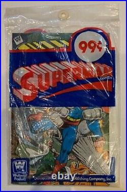 (1978) Superman Whitman Variant Comic Bagged 3 Pack Set! DC Comics Presents #1