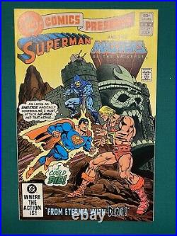 1982 DC Comics Presents 47, Superman and the MOTU, 1st HE-MAN & SKELETOR 9.6