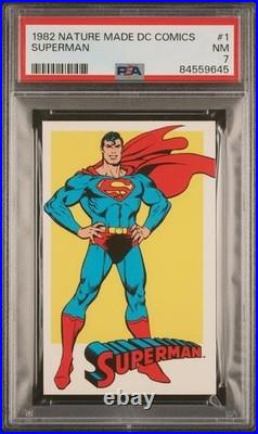1982 Nature Made DC Comics Superman #1 Psa 7