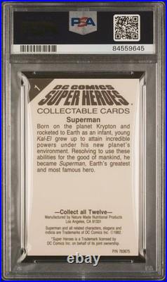 1982 Nature Made DC Comics Superman #1 Psa 7