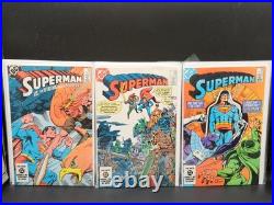 1984-86 SUPERMAN COMICS Lot Of (28) #391-422 No Dupes FREE SHIPPING