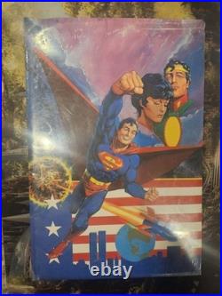 1984 Superman 400 Portfolio 16 Plates Prints 1984 DC Comics SEALED