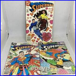 1987-1988 DC Comics Superman Comic Lot #6-19 RARE