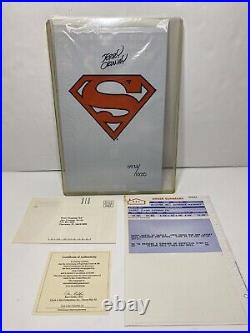 1993 SUPERMAN #500 Collector's Set Sealed white Jerry Ordway with COA 5972/10000