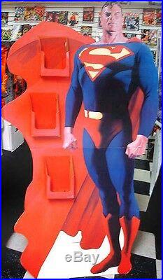 1998 ALEX ROSS Life Size SUPERMAN Figure Retail PROMO Comic DISPLAY Standee NEW