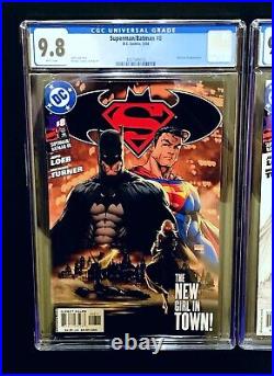 2004 DC SUPERMAN/BATMAN #8 CGC 9.8 1st App. Modern KARA ZOR-EL Supergirl Lot