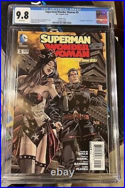 (2013) DC Superman/wonder Woman #5 125 Steampunk Variant Cgc 9.8
