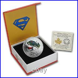 2014 Silver $10 Iconic Superman Comic Book Covers Action Comics #1 (1938) Coin