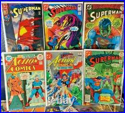 220 Comic Lot ALL SUPERMAN! Man of Steel Adventures Action Comics 1 2 3 4 5 6 +