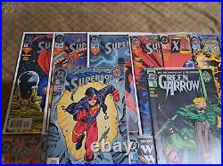 36 DC Comics titled The beginning of tomorrow. With superman, batman etc