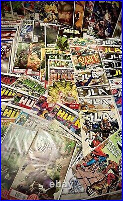 500 comic book lot HULK, SUPERMAN, VENOM, CAPTAIN AMERICA, AQUAMAN, Many Others