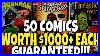 50 Comic Books Worth 1000 Or More Guaranteed Do You Have These Comics