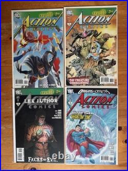 61 Comics Lot ACTION COMICS (Superman) #851-904 Complete Run Set + Annuals& More