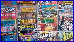 6 x DC COMICS 70s to 00s ALL DIFFERENT Batman, Superman, JLA, Flash etc