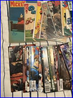 72 comics Superman, Batman, first editions, happy comic, porky pig